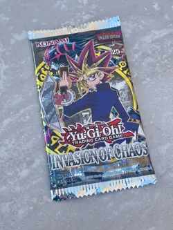Invasion Of Chaos Booster Pack | 25Th Anniversary Edition NEW & SEALED | YuGiOh! - Image 1