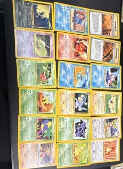 Pokemon Vintage lot- 18 cards from Neo Revelation and Neo Genesis - Image 1