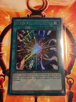 Yugioh! TCG Battles of Legend Monstrous Revenge Super Polymerization SR Lot Read - Image 1