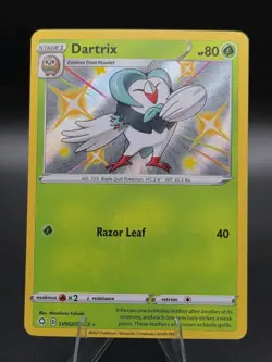 Dartrix SV002/SV122 Shining Fates: Shiny Vault Holo - Pokemon TCG - LP - Image 1