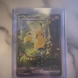 Pikachu EX 276/217 SV: Thunderbolt 120 Attack 200 HP Pokemon TCG Card - Image 1