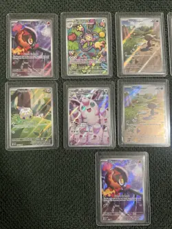Pokemon TCG Phantasmal Flames 9 card lot, IR, Ultra rare, NM - Image 1