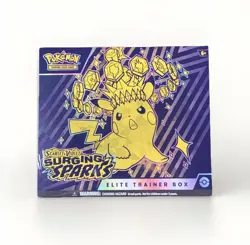 Pokemon Surging Sparks ETB Elite Trainer Box (FACTORY SEALED) Fast Shipping - Image 1