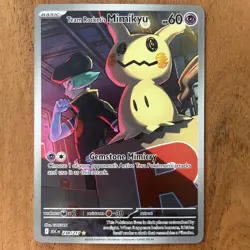 Pokemon TCG Team Rocket’s Mimikyu Ascended Heroes 238/217 Illustration Rare NM - Image 1