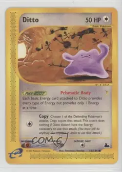 Ditto Pokemon e-Card Series Skyridge #51 2003 - Image 1