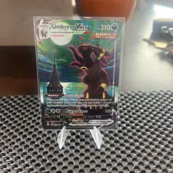 FA FULL ART UMBREON Vmax 2021 POKEMON SWSH EVOLVING SKIES SECRET #215/203 - Image 2