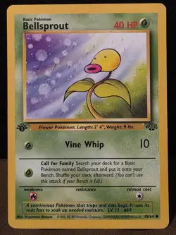 Bellsprout 49/64 Jungle 1st Edition 1999 Vintage WOTC Common Lp - Image 1
