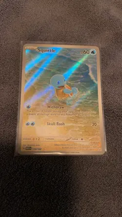 Pokemon 2023 Squirtle 170/165 Full Art Illustration Rare 151 PSA 10 CONTENDER - Image 1