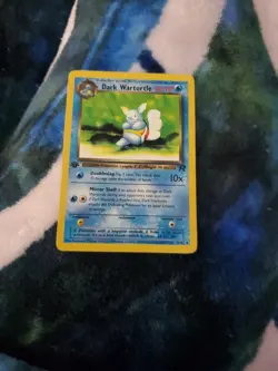 Pokemon 1st Edition Dark Wartortle Uncommon Team Rocket 46/82 - Image 1