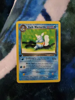 Pokemon 1st Edition Dark Wartortle Uncommon Team Rocket 46/82 - Image 2