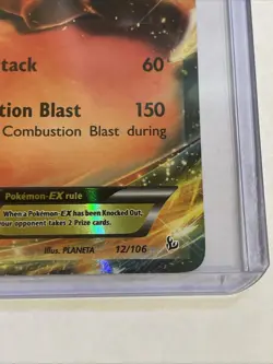 Charizard EX Pokemon XY Flashfire TCG Holo Foil 12/106 - Image 3
