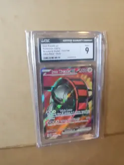 Pokemon Iron Treads ex Holo #233/198 Scarlet & Violet 2023 - CGC 9 Mint - Image 2