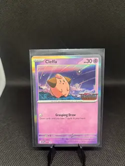 🔥Pokemon TC Cleffa SVP037 Black Star Promos Prerelease NM Obsidian 🔥 - Image 3