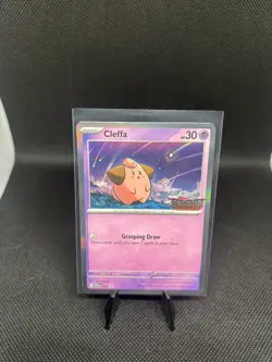 🔥Pokemon TC Cleffa SVP037 Black Star Promos Prerelease NM Obsidian 🔥 - Image 4