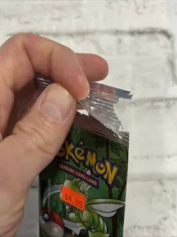 Pokemon TCG Jungle Booster Pack Open/EMPTY Scyther Pokemon Nintendo WOTC Vintage - Image 4