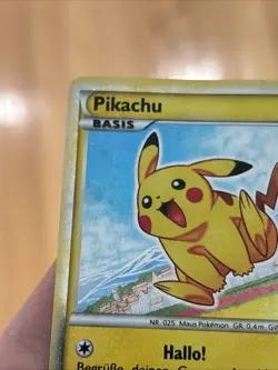 Pikachu PW Holo Pokemon 2010 World Collection - German Foil Rare Tcg Wow - Image 3