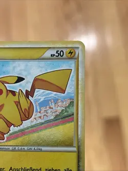 Pikachu PW Holo Pokemon 2010 World Collection - German Foil Rare Tcg Wow - Image 4