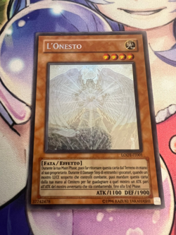 HONEST GHOST RARE ITALIAN LODT-EN001 IT001 HEAVY PLAY YUGIOH - Image 1