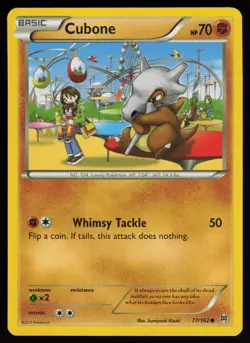 CUBONE 77/162 COMMON BREAKTHROUGH POKEMON NM/M - Image 1