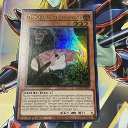 RA04-EN027 DANGER!U TSUCHINOKOU ULTRA RARE 1ST EDITION YuGiOh CARD - Image 1
