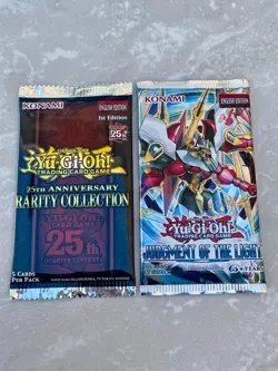 25Th Anniversary Rarity Collection + Judgment Of The Light Booster Pack YuGiOh! - Image 1