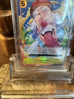 One Piece TCG English Vegapunk SR Alt Art EB02-056 NM - Image 4