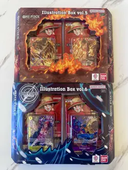 One Piece Illustration Boxes Vol 5 and Vol 6 Set Of 2 (SEALED) PRB-02 OP-13 - Image 1