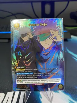 Union Arena Satoru Gojo Jujutsu Kaisen One Star Alternate Art (rare) English - Image 1