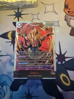 Dragon Ball Super Card Game Dual Evolution FB09-122 Gogeta SCR Secret Rare Foil - Image 1