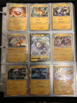 Pokemon Binder Card Lot 138 Cards In Total - Image 3