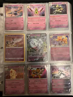 Pokemon Binder Card Lot 138 Cards In Total - Image 4