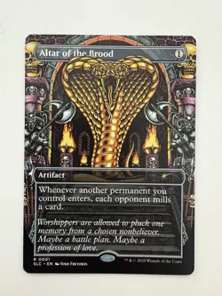 Altar of the Brood Borderless Secret Lair MTG Magic Gathering Card NM Mint SLC - Image 1