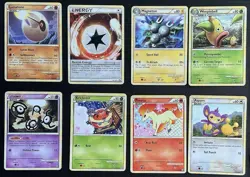 Pokemon HGSS Triumphant Card Lot (9) – Dratini 62/102 + Rescue Energy + Magneton - Image 1