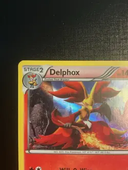 Delphox Holo 10/39 XY Kalos Starter Set 2013 Pokemon TCG Card HP/DMG - Image 3