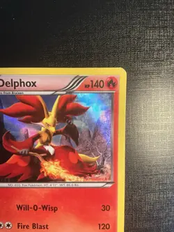 Delphox Holo 10/39 XY Kalos Starter Set 2013 Pokemon TCG Card HP/DMG - Image 4