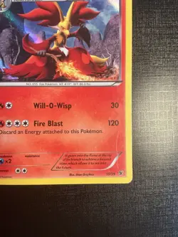 Delphox Holo 10/39 XY Kalos Starter Set 2013 Pokemon TCG Card HP/DMG - Image 5