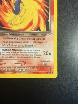 Dark Quilava 39/105 Neo Destiny Vintage Pokemon Card 2000 Non-Holo HP - Image 5