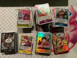 One Piece TCG Cards Bulk Lot R SR SEC DON! - Image 1