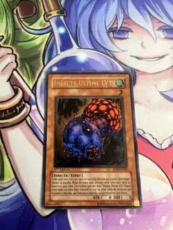 ULTIMATE INSECT LV1 ULTI 1ST FRENCH SOD-EN005 FR005 LIGHT PLAY YUGIOH - Image 1