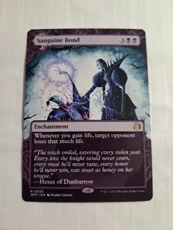 MTG: Sanguine Bond (LP): Wilds of Eldraine: Enchanting Tales - Image 1