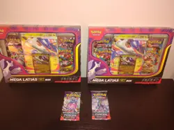 Lot Of 4 Factory Sealed Pokemon Products 2 Packs Of Temporal Forces 2 Mega La Ex - Image 1