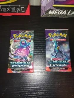 Lot Of 4 Factory Sealed Pokemon Products 2 Packs Of Temporal Forces 2 Mega La Ex - Image 4