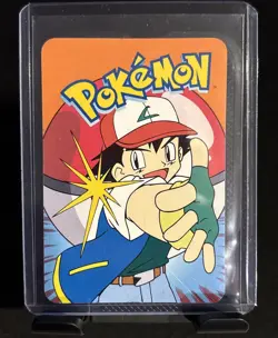 Rare Vintage Bulbasaur #001 2000 Pokemon Vending Prism Holo Sticker Card Mint - Image 2