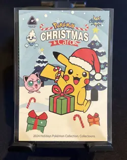 Rare Full Art Pokemon Christmas Collectoons Card #08 Bulbasaur Peru Low Pop - Image 2