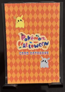 Rare Pokemon Halloween Full Art Bulbasaur Database Low Pop Card 🎃 (a) - Image 2