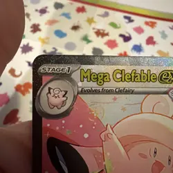 Mega Clefable ex 119/88 Special Illustration Rare SIR Pokemon Perfect Order NM - Image 2