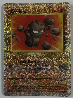 Pokemon TCG Geodude Reverse Holo Card 77/110 Legendary Collection 2002 - Image 2