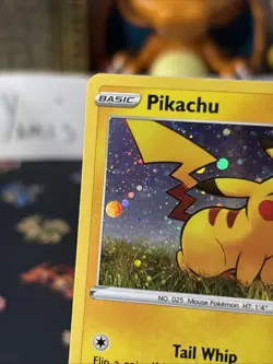 2020 Pokemon SWSH Black Star Promo Pikachu #SWSH039 W/ Swirl & Holo Bleed Wow!! - Image 5