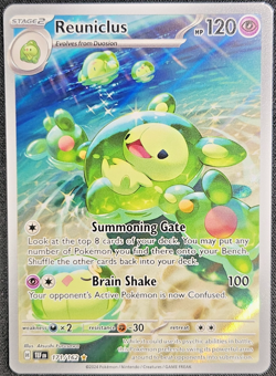 Reuniclus 171/162 Pokemon Sv05: Temporal Forces Illustration Rare NM - Image 1