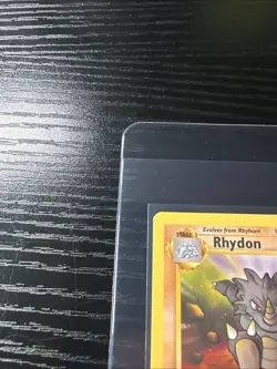 Rhydon 59/130 Base Set 2 WOTC Vintage Pokemon - Image 3